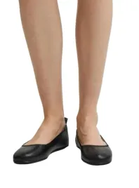 selected-femme-damskie-baleriny-skorzane-czarne-38-j0n
