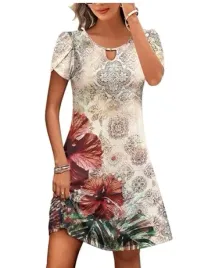 sukienka-damska-letnia-boho-a-line-kwiaty-kieszenie-bezowa-l