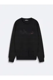 ltb-meska-bluza-gladka-z-aplikacja-logo-w-kolorze-czarnym-s-5ia