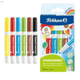 pelikan-marker-pisak-flamastry-colorella-akwarelowe-jumbo-6-kol