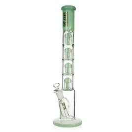 fajka-bongo-szklane-hitttin-49cm-green-4-filtracje-masywna-grube-szklo