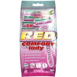 maszynki-jednorazowe-damskie-mattes-red-comfort-lady-3-ostrza-rozowe-5-szt
