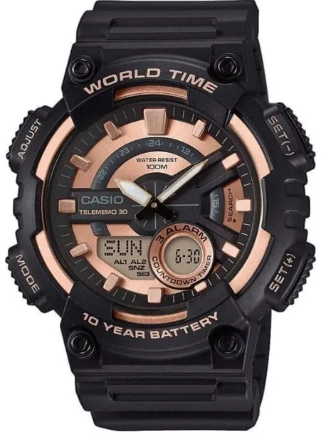 Zegarek Casio AEQ-110W-1A3VEF + GRAWER