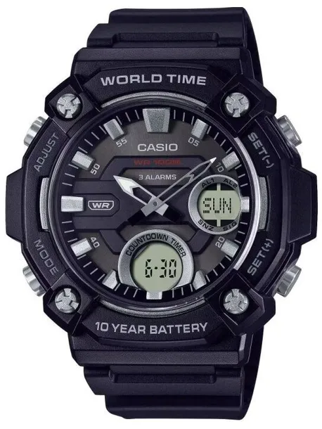 Zegarek Męski Casio AEQ-120W-1AVDF + GRAWER