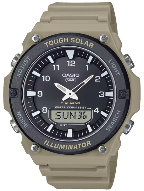 ZEGAREK MĘSKI CASIO AQ-S820W-5AV (zd302c) + GRAWER