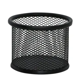 przybornik-metalowy-czarny-okragly-90x68mm-pojemnik-na-biurko-na-drobiazgi