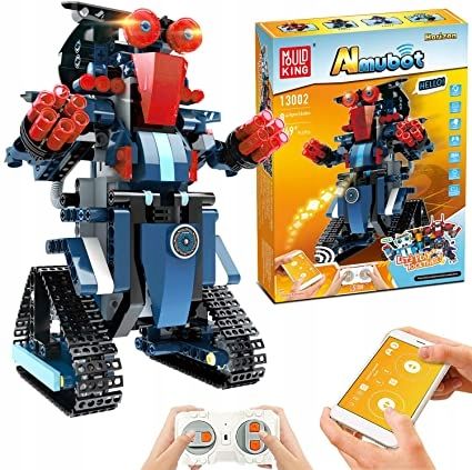 Promocja ROBOT sterowany RC Aplikacja +Pilot KLOCKI technic +8 TECHNIC wyprzedaż przecena