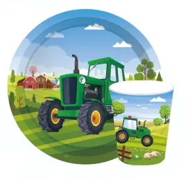 zestaw-urodzinowe-kubeczki-talerzyki-traktor-12szt-23cm-impreza-party