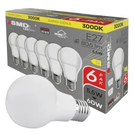 6x-zarowka-led-e27-55w60w-a60-3000k-barwa-ciepla-nie-mruga-premium-ccd