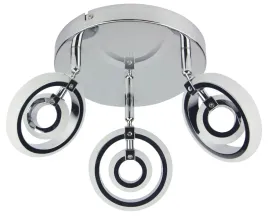 celt-plafon-3x6w-led-chrom-3000k