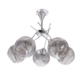 lampa-wiszaca-candellux-cesar-srebrna-5x-e27-nowoczesna-lustrzany-klosz