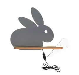 rabit-lampa-kinkiet-4w-led-4000k-iq-kids-z-przewodem-z-wl-i-wtyczka-szary