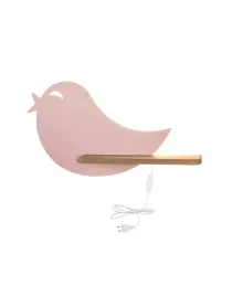 bird-lampa-kinkiet-5w-led-4000k-iq-kids-z-przewodem-z-wl-i-wtyczka-rozowy