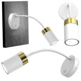 kinkiet-scienny-lampa-regulowana-gietka-bialo-zlota-gu10-do-sypialni-lozka