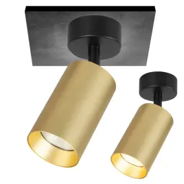 lampa-spot-sufitowy-zloto-czarny-klasyczny-prosty-tubka-spotlight-1xgu10