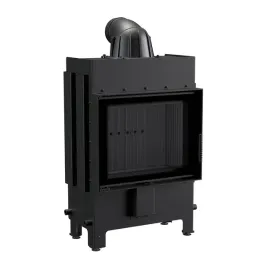 kominek-powietrzny-kratki-lucy-slim-8kw-fi-160-czarne-wylozenie-ekoprojekt