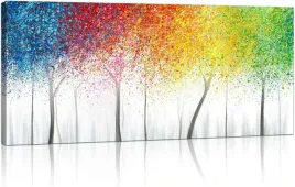 obraz-na-plotnie-w-ramie-kwitnace-drzewa-do-salonu-sypialni-120x50cm