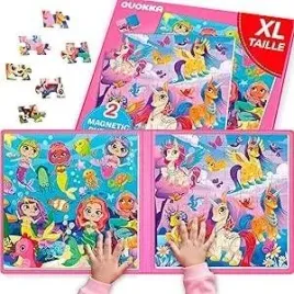 puzzle-magnetyczne-dla-dzieci-48-elementow-syrenki-z-jednorozcami