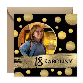 zaproszenia-na-18-urodziny-personalizowane-grochy-zdjecie-koperta-eko