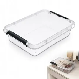 pojemnik-organizer-plastikowy-6-l-z-pokrywa-click-przezroczysty-bpa-free