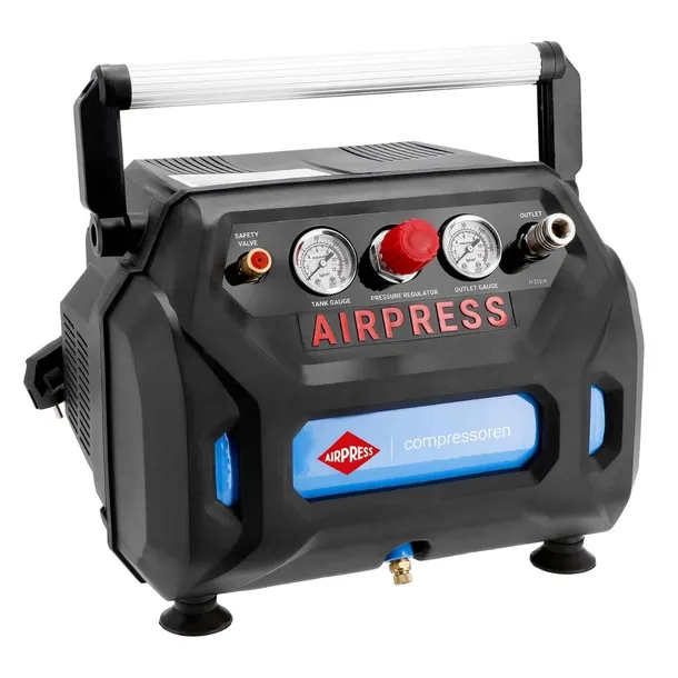 Airpress mały kompresor bezolejowy H 215-6 BoomBox 6L 8 bar