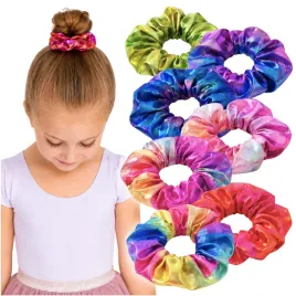 gumki-frotki-do-wlosow-kolorowe-gradient-scrunchies-mocne-7szt-zestaw-a