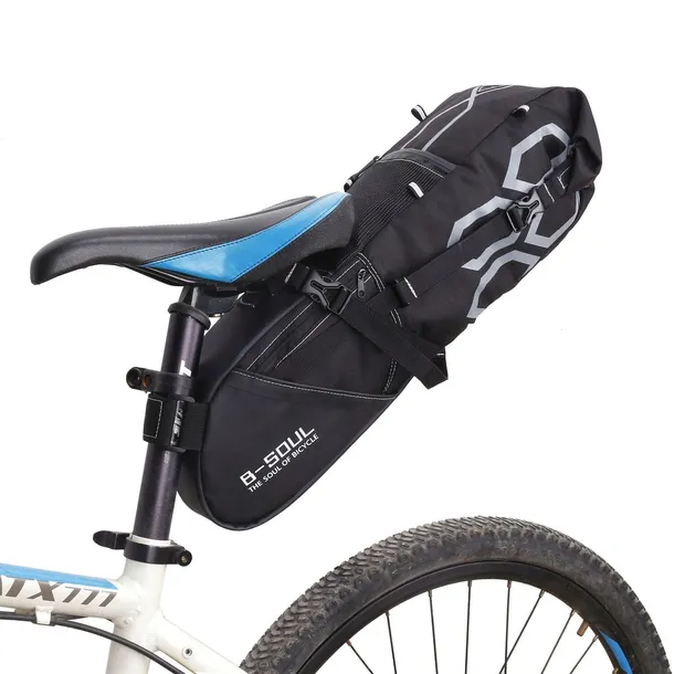 SAKWA ROWEROWA TORBA POD SIODEŁKO POJEMNA WIELOFUNKCYJNA B-SOUL 12L 1