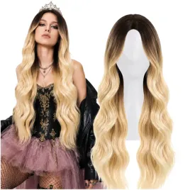 peruka-wlosy-dlugie-blond-krecone-falowane-na-siatce-w96