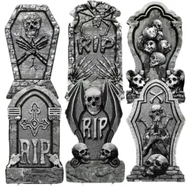 dekoracja-nagrobek-czaszka-rip-na-halloween-straszna-dekoracja-ogrodu-6szt