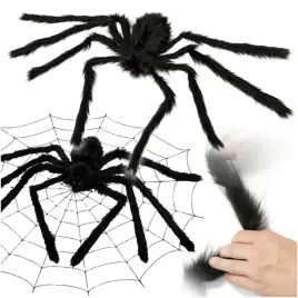 duzy-sztuczny-pajak-owlosiony-ozdoba-dekoracja-ptasznik-halloween-90-cm