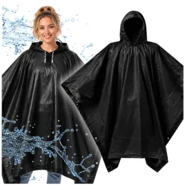 plaszcz-przeciwdeszczowy-peleryna-z-kapturem-poncho-pcv-unisex-czarny
