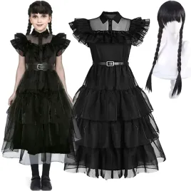 stroj-wednesday-addams-sukienka-peruka-przebranie-tiulowe-kostium-r-110