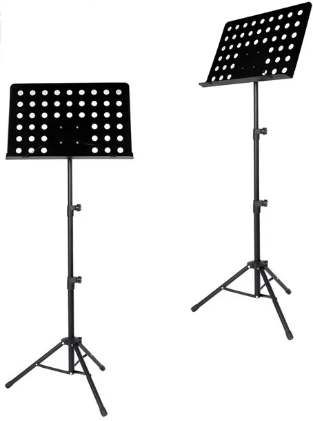 PULPIT DO NUT STATYW NA NUTY AŻUROWY ORKIESTROWY STOJAK SKŁADANY METALOWY