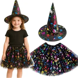 spodniczka-tutu-tiulowa-rozkloszowana-kapelusz-czarownicy-halloween-wzory