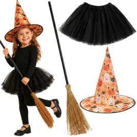stroj-wiedzma-czarownica-wrozka-zestaw-na-halloween-kapelusz-miotla-tutu