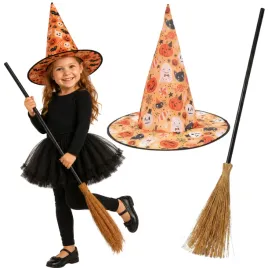 stroj-wiedzma-czarownica-wrozka-zestaw-na-halloween-kapelusz-miotla-kostium