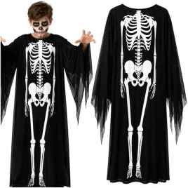 stroj-smierci-kosciotrup-szkielet-duch-czarna-tunika-zombie-bal-halloween