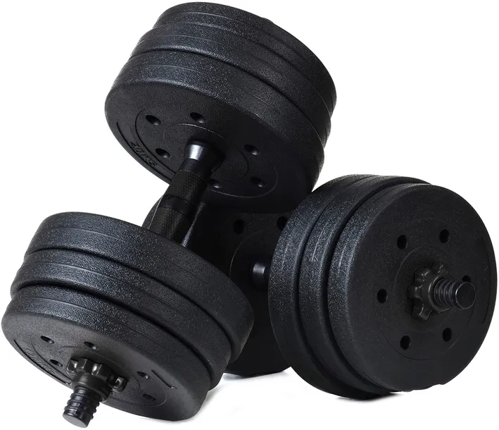 Hantle Bitumiczne 20 kg FUNFIT zestaw Regulowany 2×10 kg + Zaciski