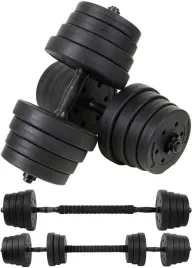 hantle-bitumiczne-30-kg-zestaw-2x15kg-z-dlugim-gryfem