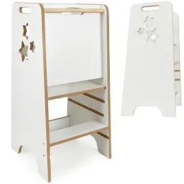 pomocnik-kuchenny-dla-dzieci-regulowany-kitchen-helper-mdf-drewno-84cm
