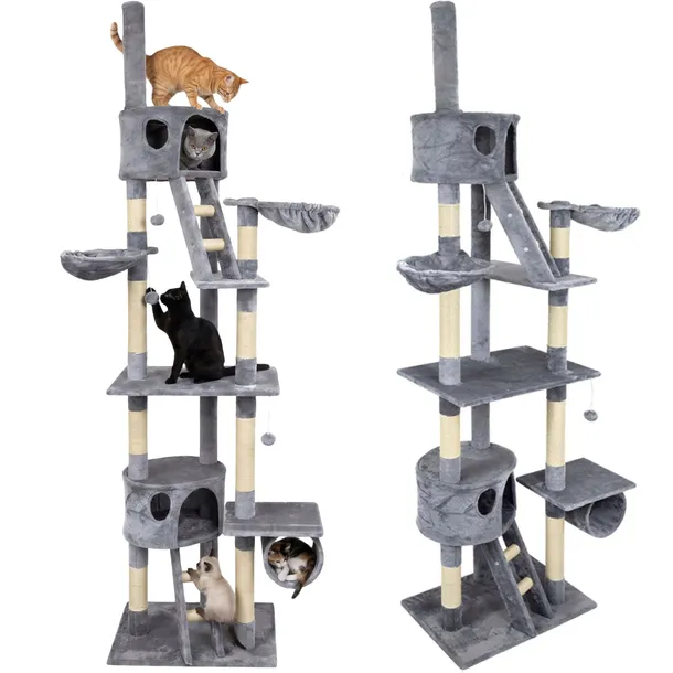 Drapak dla kota wysoki legowisko słupek wieża Funfit Home&Office 275cm