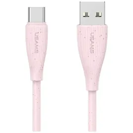 kabel-usams-green-series-sj714-18w-3a-usb-a-do-usb-c-1m-rozowy