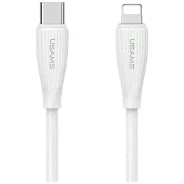 kabel-usams-green-series-sj717-30w-usb-c-do-lightning-1m-bialy