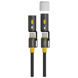kabel-usb-c-4smarts-explorer-3w1-240w-1-5m-czarny