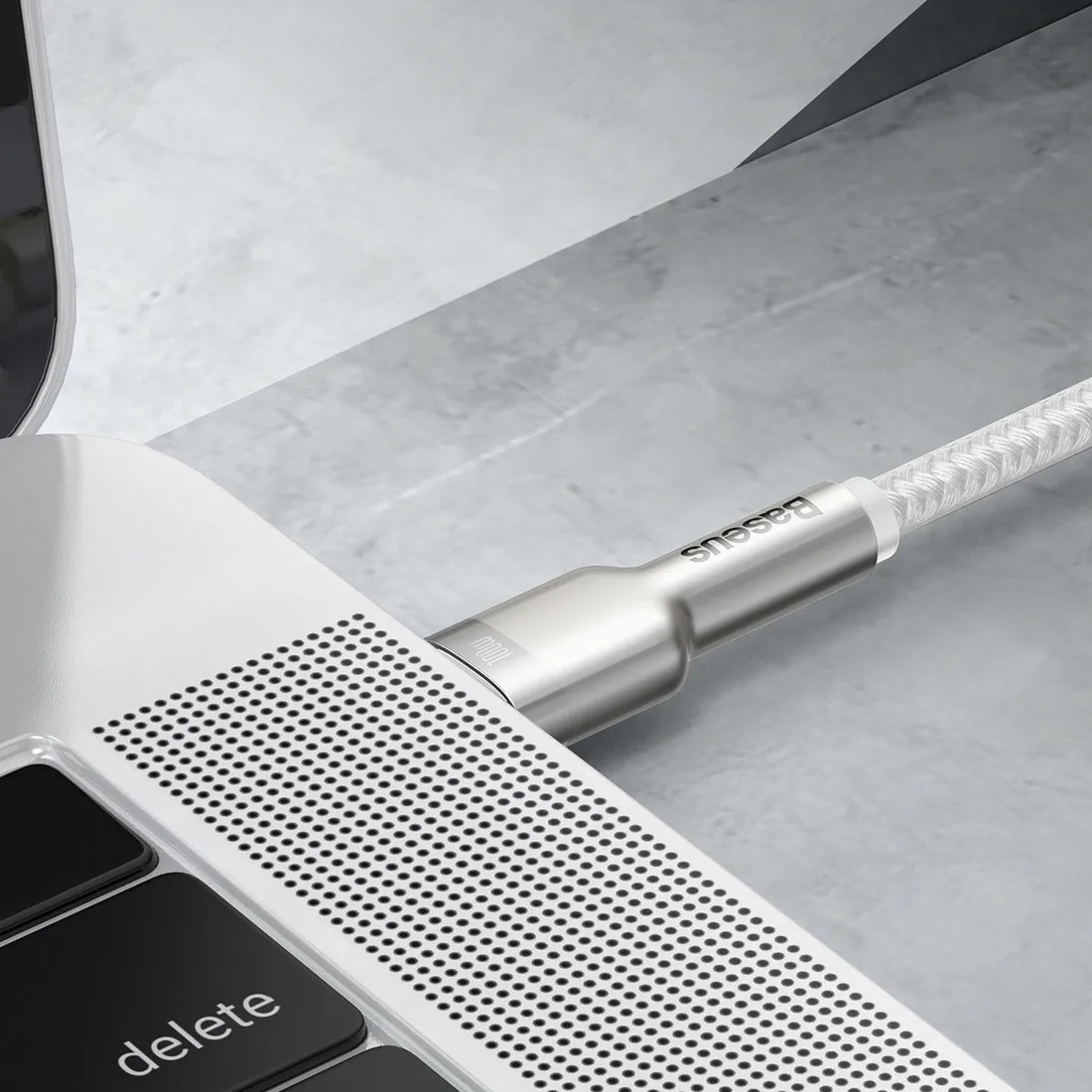 kabel-usb-c-do-usb-c-baseus-cafule-100w-2m-bialy