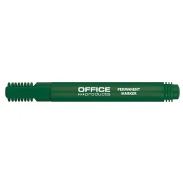 marker-permanentny-office-products-zielony-1-3mm-szybkoschnacy