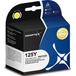 tusz-asarto-do-brother-lc125-j4410dw-4510-4610-yel