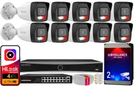zestaw-monitoring-ip-10-kamer-8mp-4k-hybrid-light-rejestrator-hikvision-poe