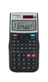 kalkulator-naukowy-donau-tech-401-funkcji-zasilanie-solarne-czarny