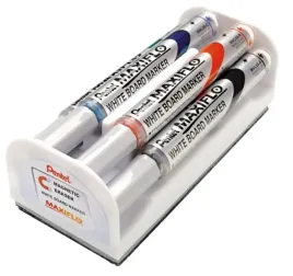 markery-suchoscieralne-do-tablic-pentel-maxiflo-4-kolory-z-gabka